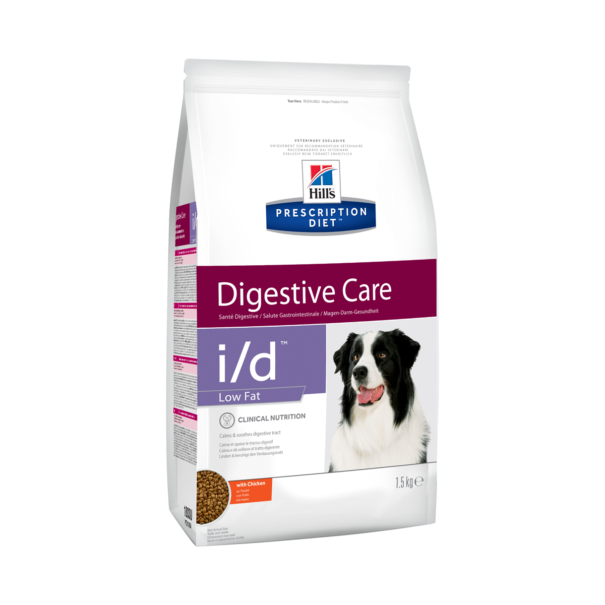 Hill's PD i/d Корм-диета для собак для поддержания здоровья ЖКТ и поджелудочной железы, с курицей