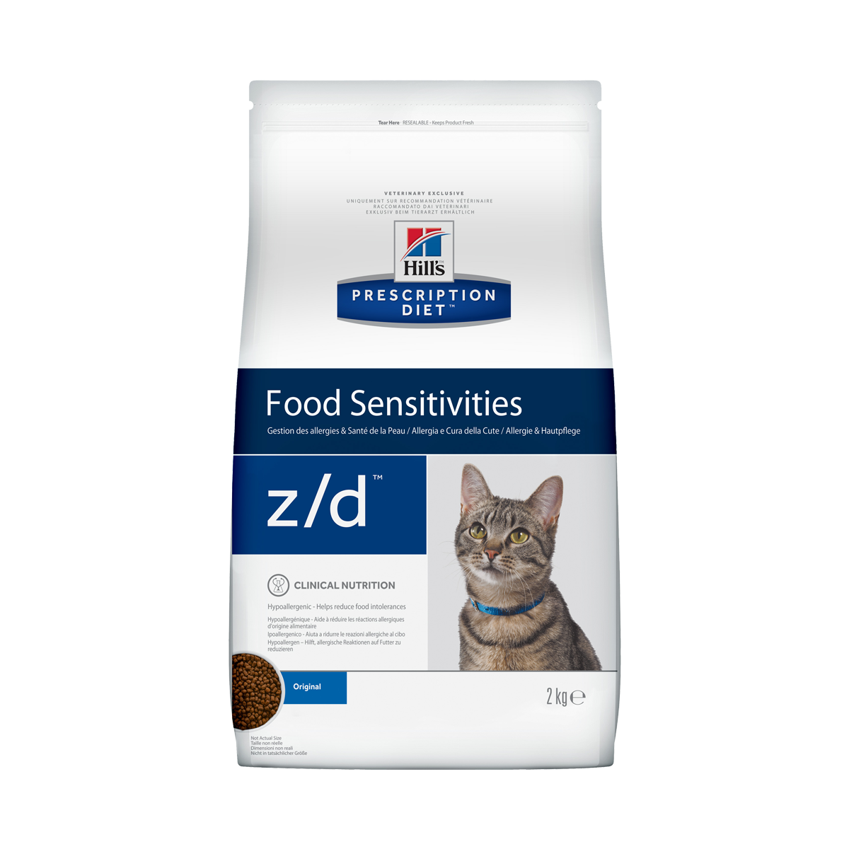 Hill's PD z/d Корм-диета для кошек при пищевой непереносимости