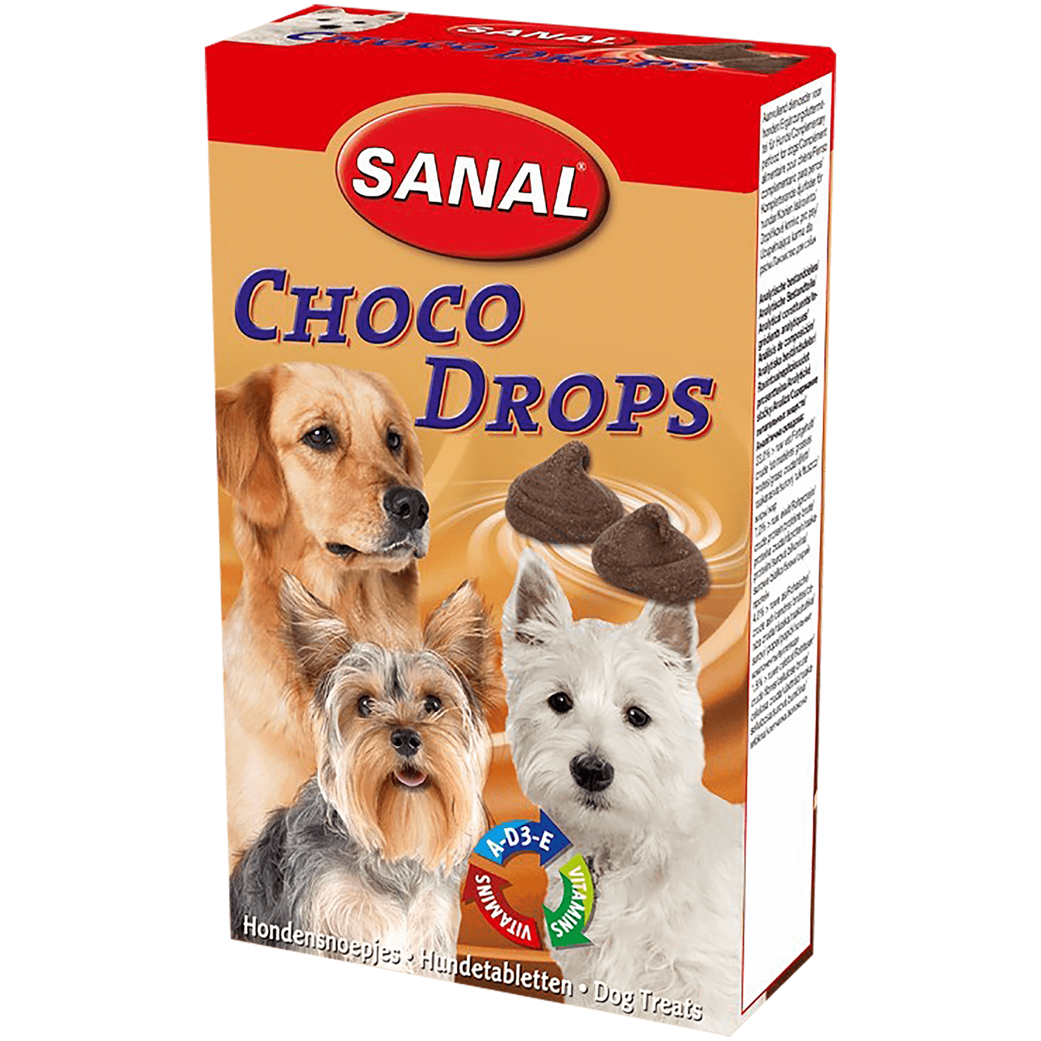 SANAL Choco Drops Шоколадные дропсы для собак