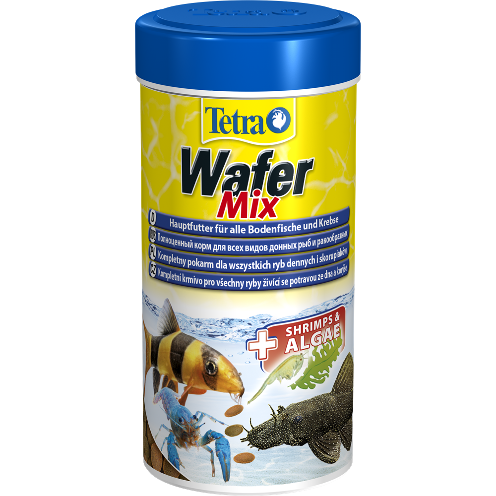 Tetra Wafer Mix Полноценный корм для всех видов донных рыб и ракообразных