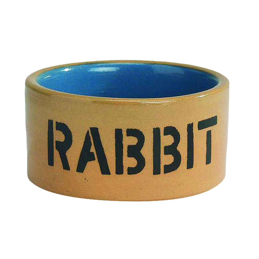 Beeztees Rabbit Миска для кроликов керамическая
