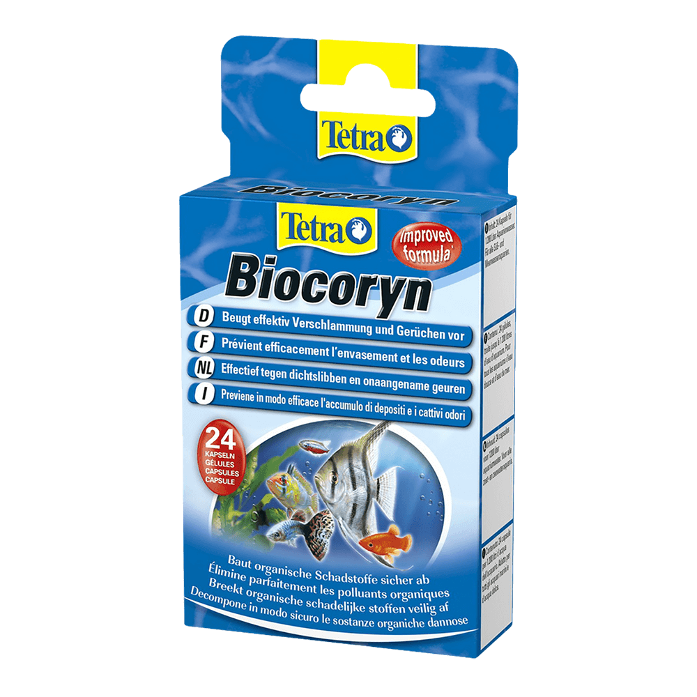 Tetra Biocoryn Капсулы для чистки аквариума
