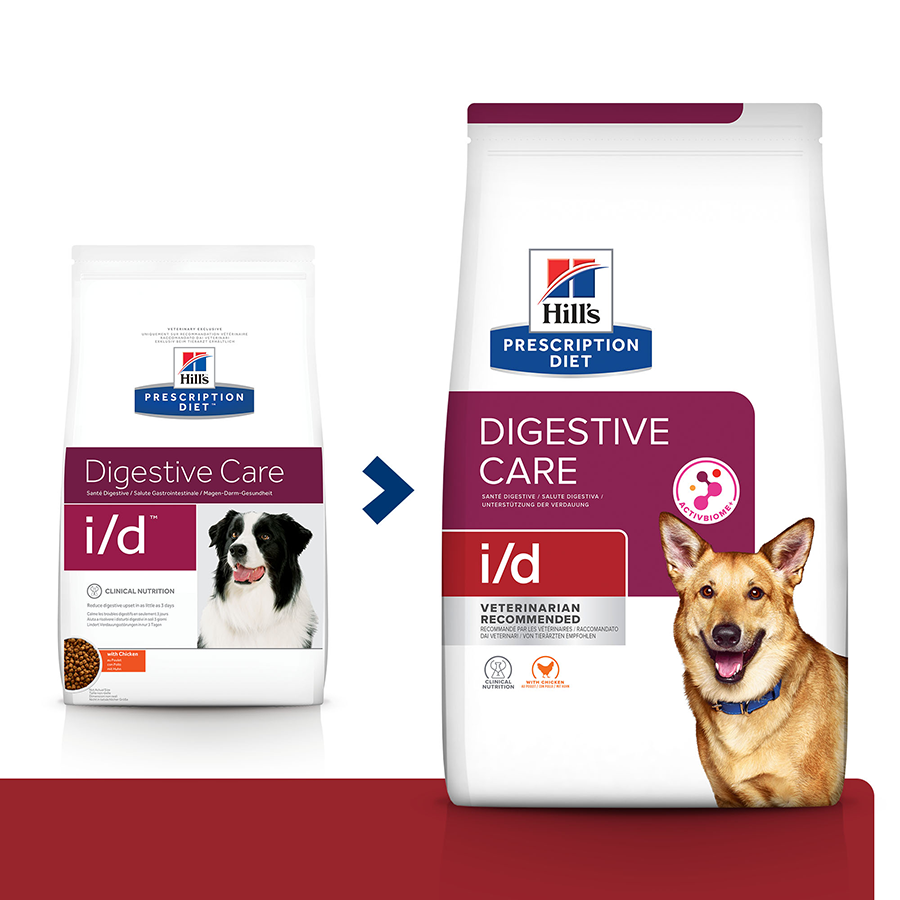 Hill's PD i/d Корм-диета для собак для поддержания здоровья ЖКТ, с курицей