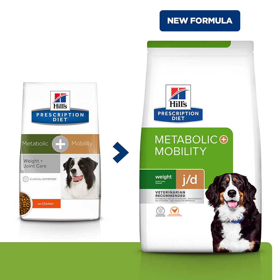 Hill's PD Metabolic+Mobility Корм-диета для собак для поддержания веса и здоровья суставов