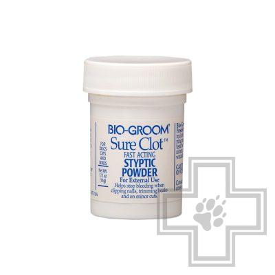 Bio-Groom Пудра для собак кровоостанавливающая Sure Clot