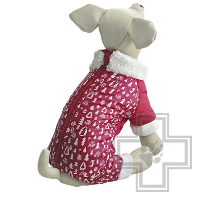 Triol Комбинезон зимний Ёлочки, красный