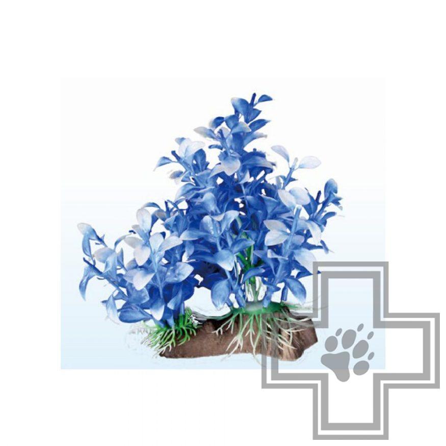 Marlin Искусственное растение, синее 20см (YM-5605)