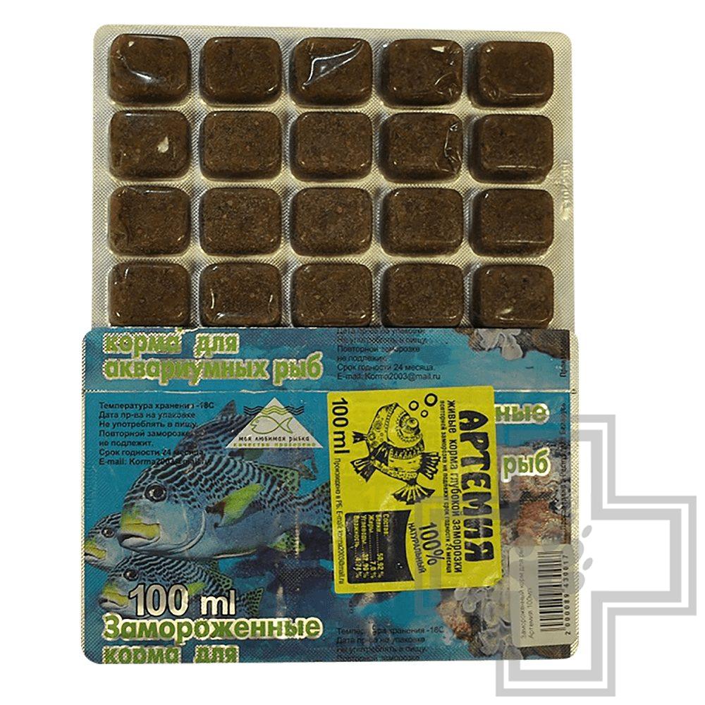 Артемия замороженный корм для рыб