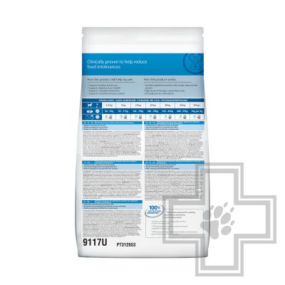 Hill's PD d/d Корм-диета для собак для здоровья кожи при пищевой аллергии, с уткой