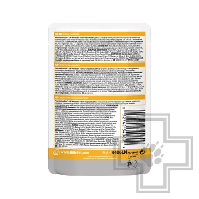 Hill's PD c/d Multicare Пресервы-диета для кошек при урологическом синдроме, с курицей