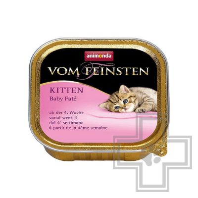 Vom Feinsten консервы для котят 4-16 недель паштет с мясом и рыбой