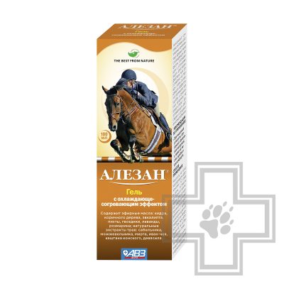 Алезан Гель 2в1 охлаждающий и разогревающий