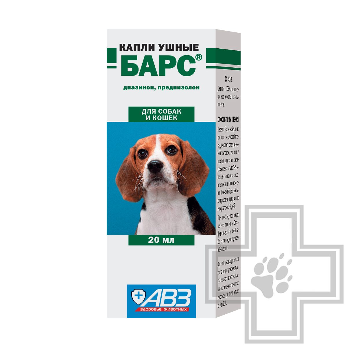 Барс Ушные капли