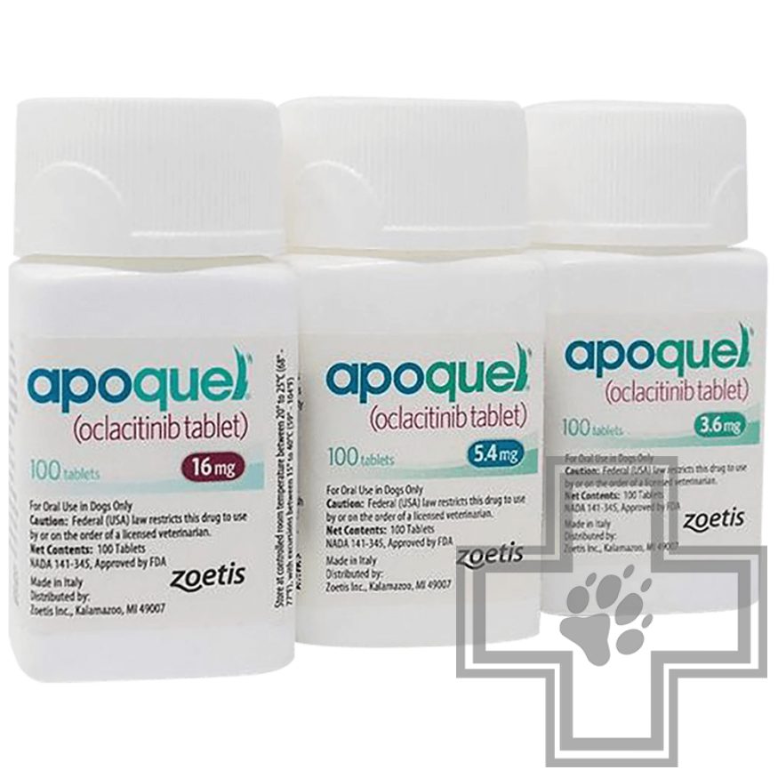 Апоквел Таблетки при дерматитах у собак Апоквел Таблетки при дерматитах у собак