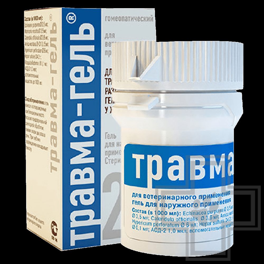 Травма-гель для заживления наружных повреждений