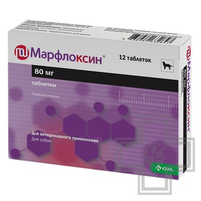 Марфлоксин Антибактериальные таблетки