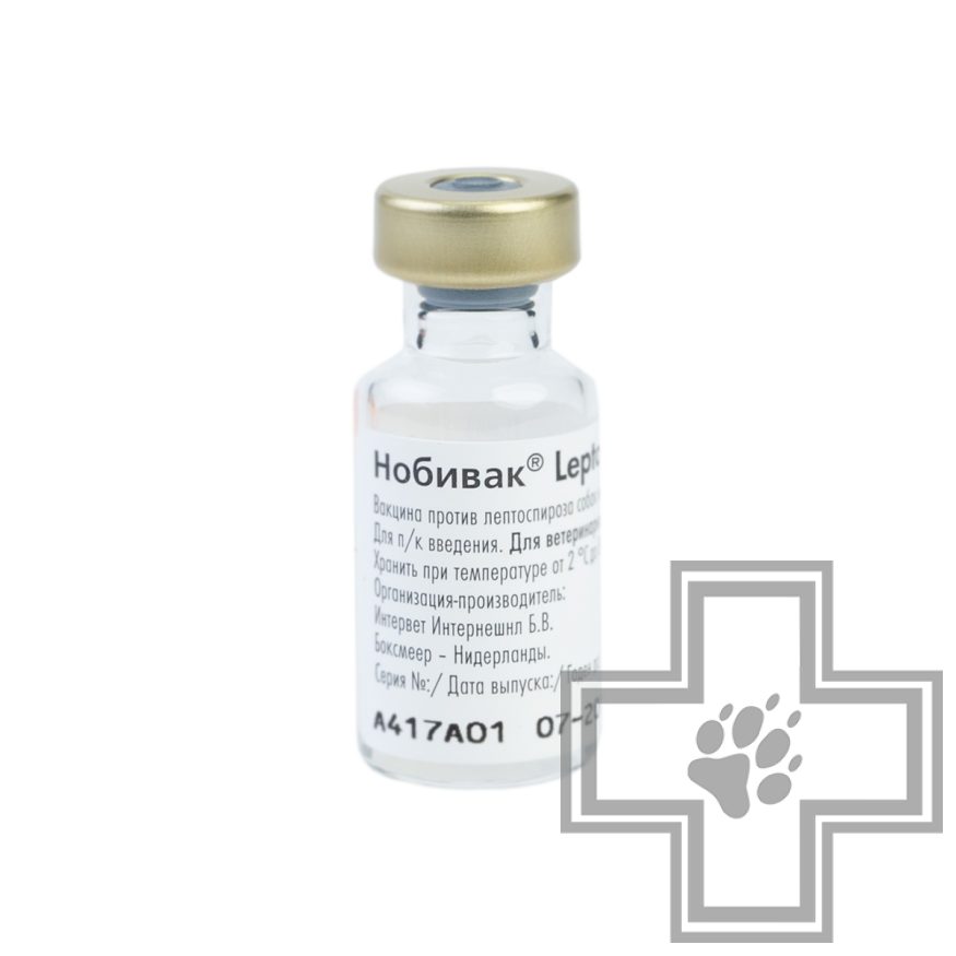 Нобивак Lepto Вакцина против лептоспироза собак (цена за 1 ампулу)