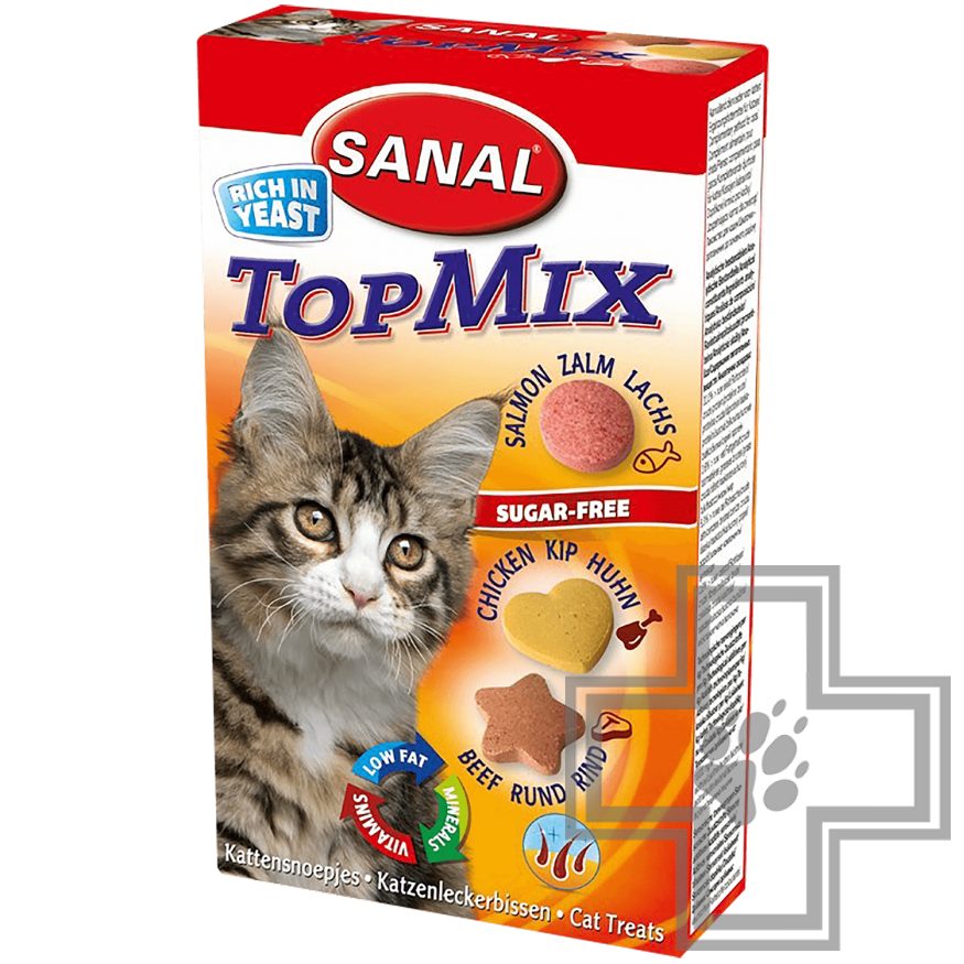 SANAL TopMix Витаминизированное лакомство для кошек