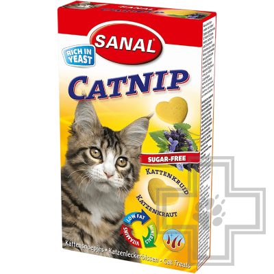 SANAL Catnip Лакомство с кошачьей мятой для кошек