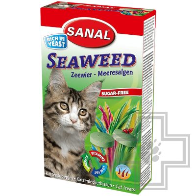 SANAL Seaweed Лакомство с морскими водорослями для кошек