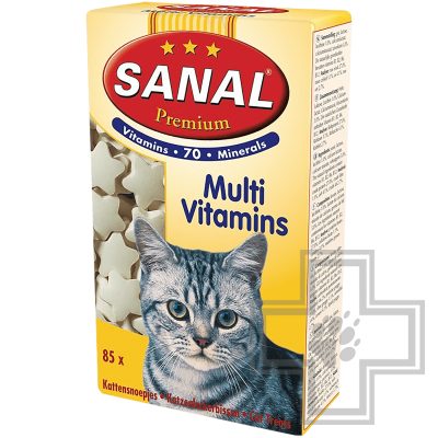SANAL Cat Premium Multivitamins Мультивитамины для кошек