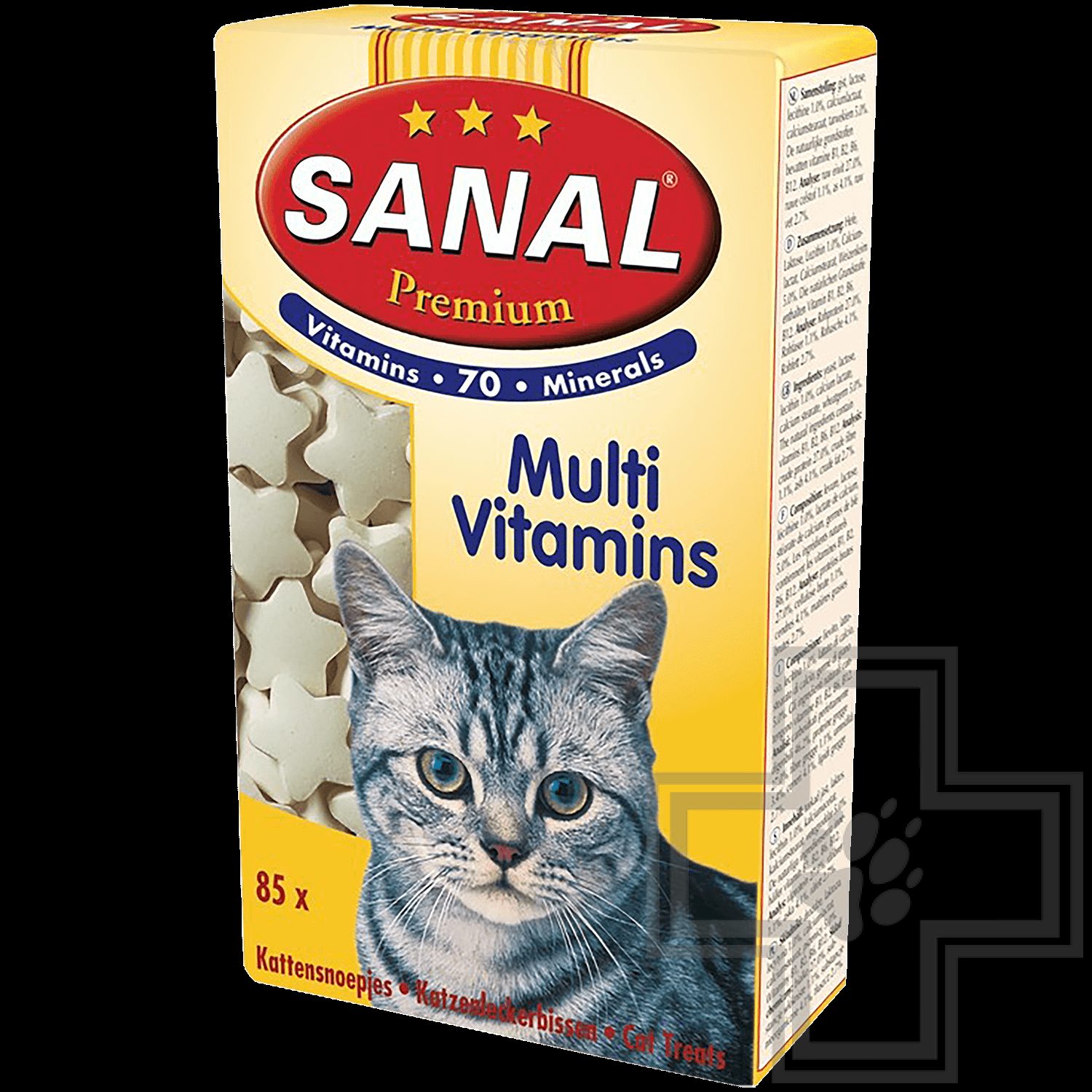 SANAL Cat Premium Multivitamins Мультивитамины для кошек