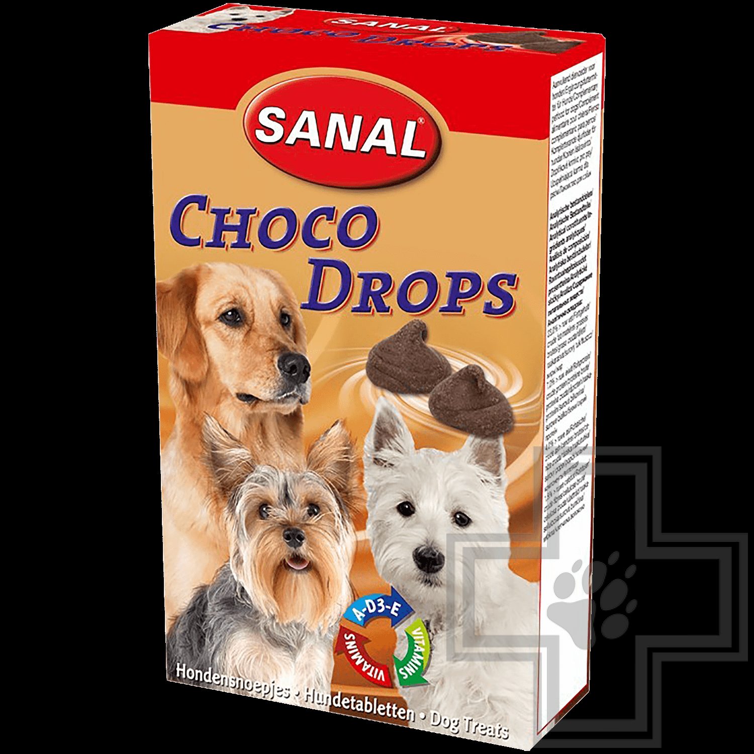 SANAL Choco Drops Шоколадные дропсы для собак