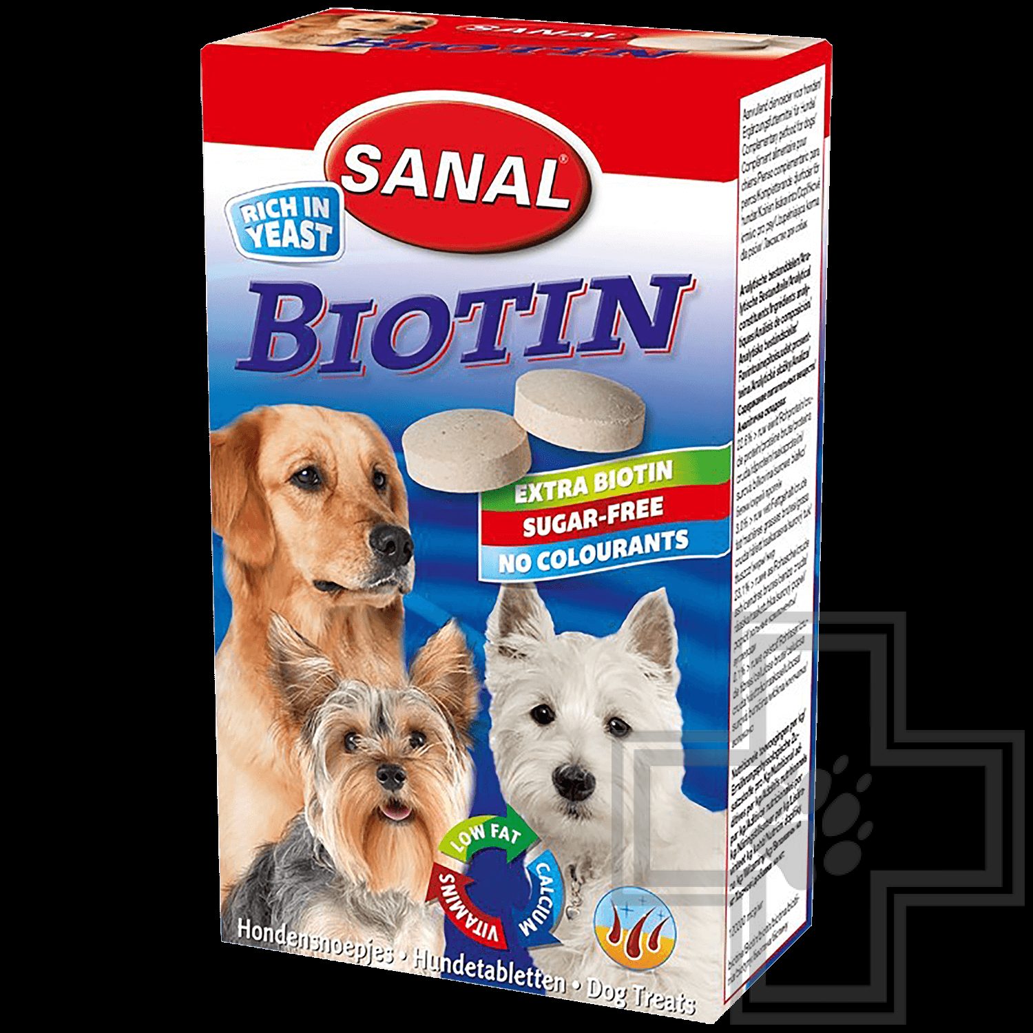 SANAL Biotine Добавка с биотином для собак