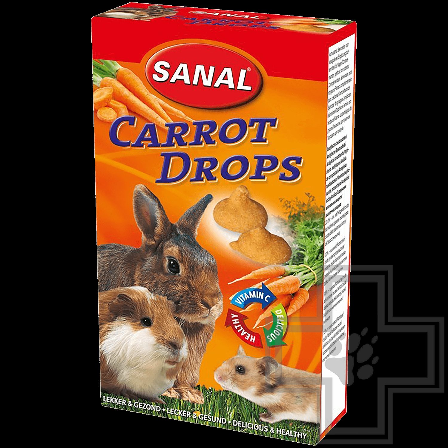 SANAL Carrot Drops Морковные дропсы для грызунов