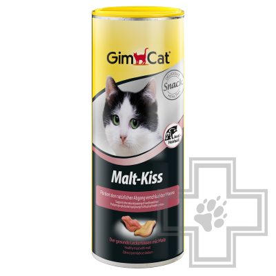 GimCat Malt-Kiss Витамины для выведения шерсти из желудка для кошек