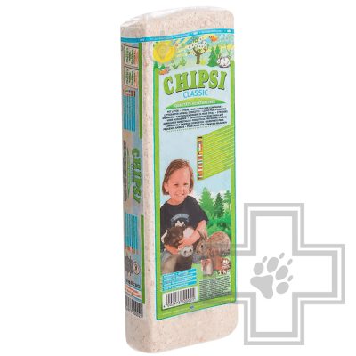 CHIPSI Classic Наполнитель древесный впитывающий для грызунов
