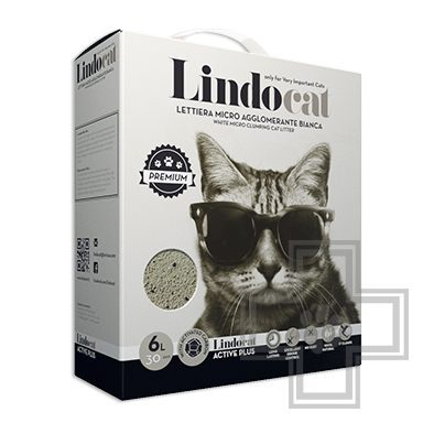 Lindocat Active Plus Наполнитель минеральный комкующийся