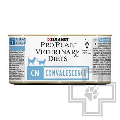 Pro Plan VD CN Консервы для кошек и собак всех возрастов при выздоровлении