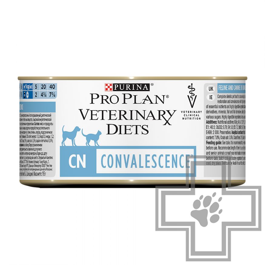 Pro Plan VD CN Консервы для кошек и собак всех возрастов при выздоровлении Pro Plan VD CN Консервы для кошек и собак всех возрастов при выздоровлении