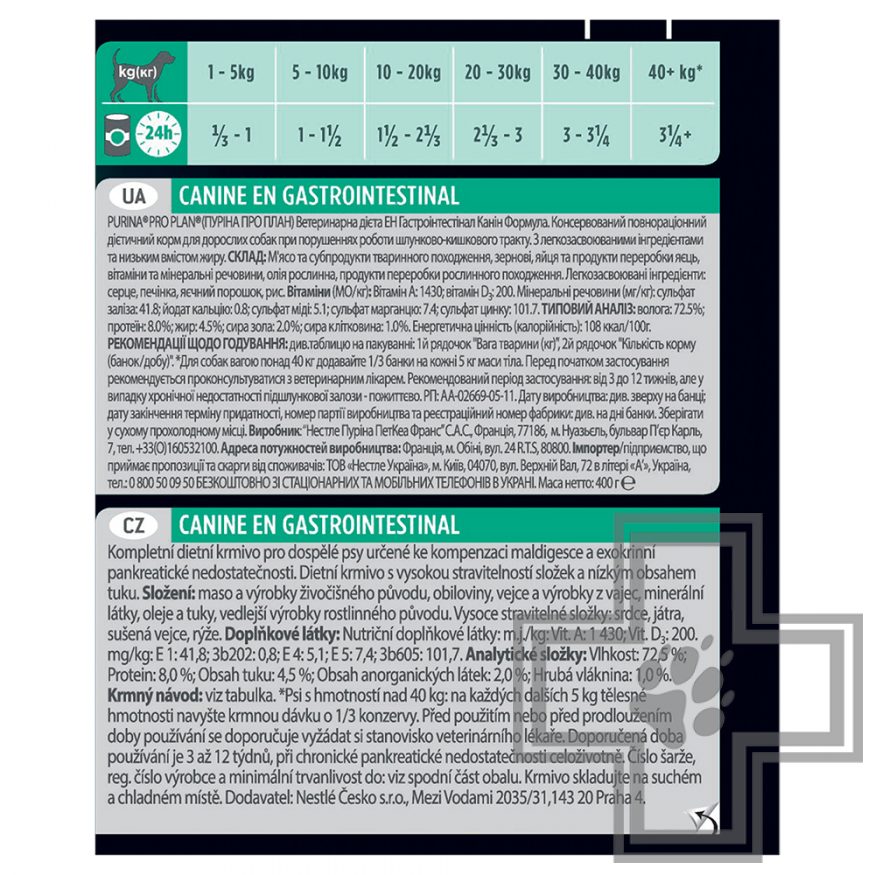 Pro Plan VD EN Консервы для собак при расстройствах пищеварения Pro Plan VD EN Консервы для собак при расстройствах пищеварения
