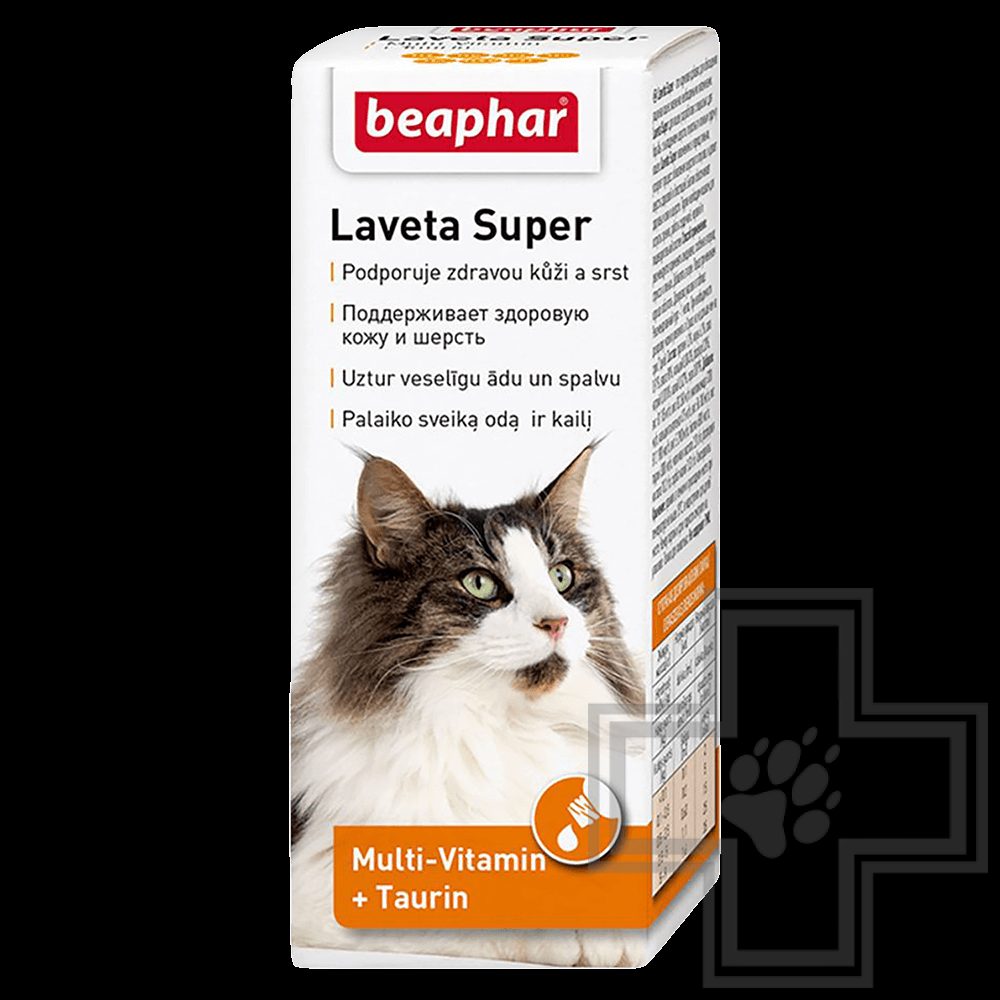 Лавета Супер для кошек против выпадения шерсти