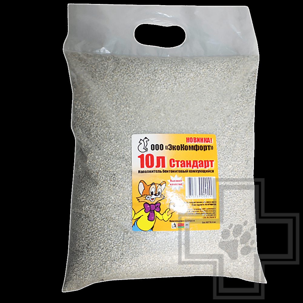 ЭкоКомфорт Наполнитель минеральный комкующийся