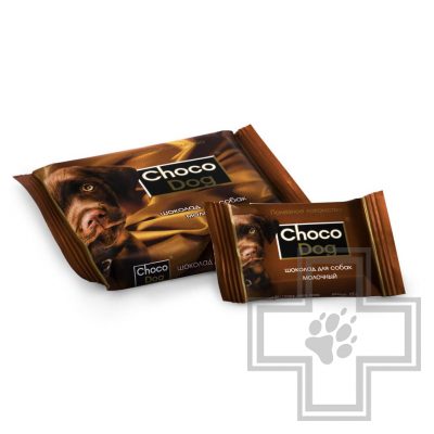 Choco Dog Шоколад молочный для собак (цена за 1 плитку)