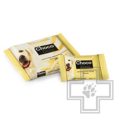 Choco Dog Шоколад белый для собак (цена за 1 плитку)