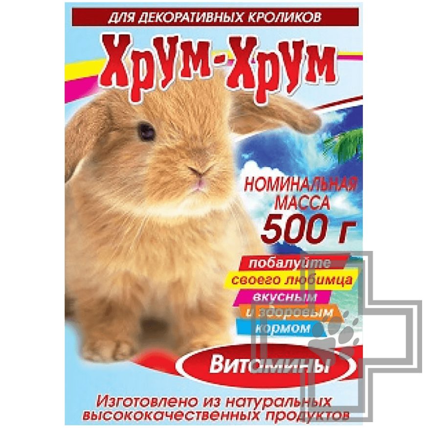 Хрум-хрум кормовая смесь для декоративных кроликов