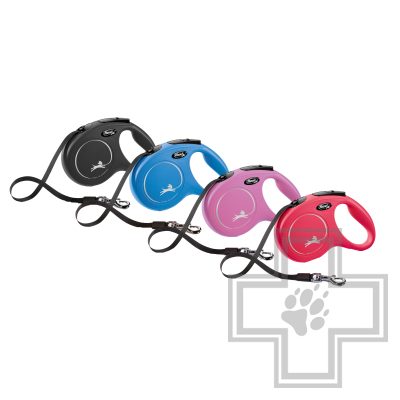 Flexi New Classic Поводок-рулетка ременная