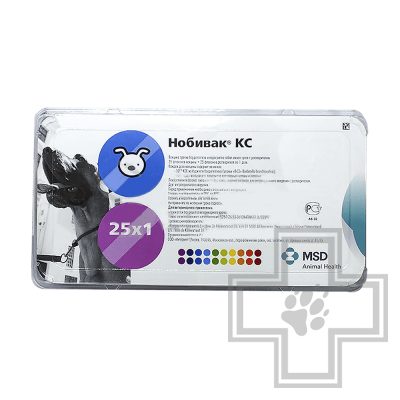 Нобивак KC Вакцина против бордетеллеза и парагриппа собак (цена за 1 дозу)