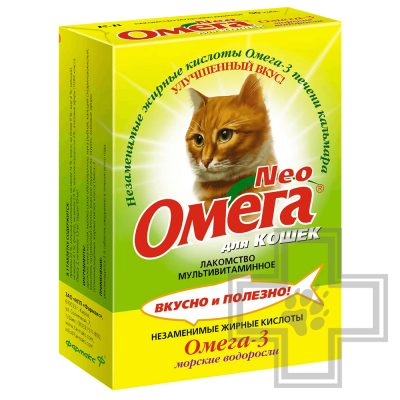 ОМЕГА NEO с морскими водорослями для кошек