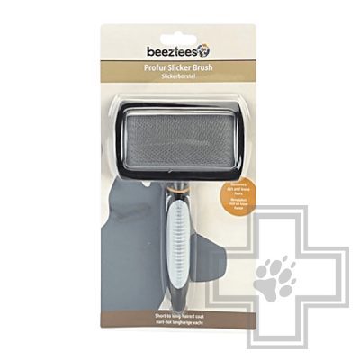 Beeztees Щетка-сликер большая, 18 см