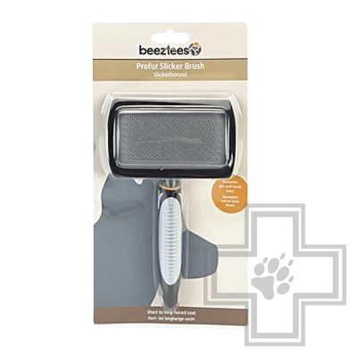 Beeztees Щетка-сликер большая Профур, 19,5 см