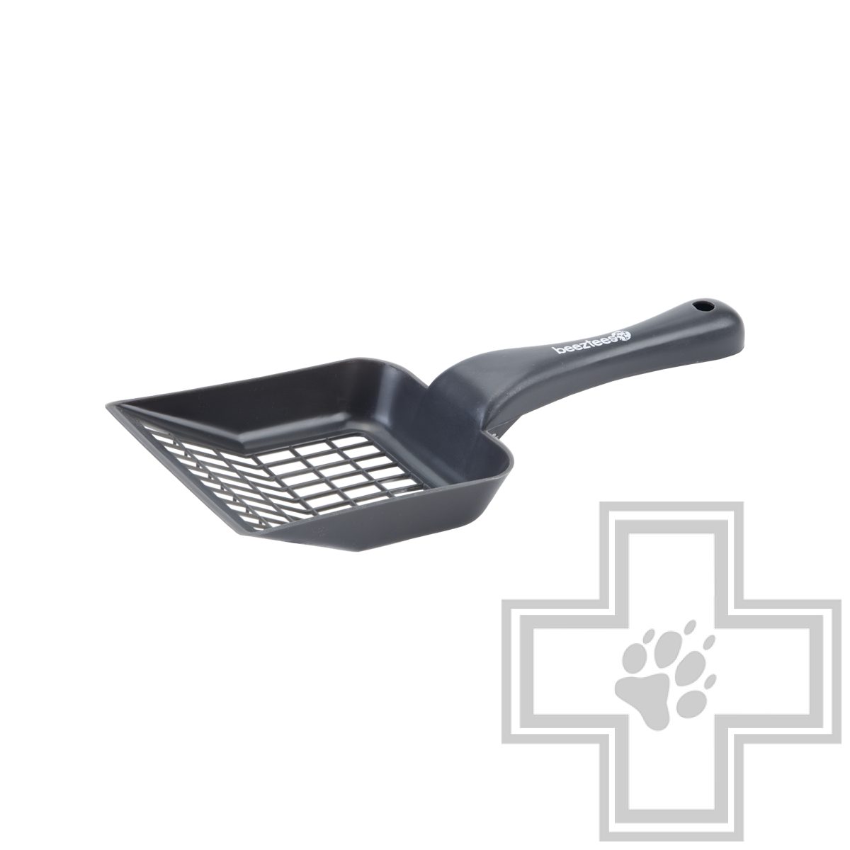 Beeztees Совок для кошачьего туалета крупный, антрацит