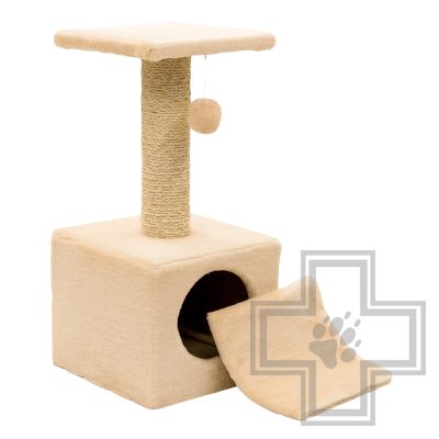 Q-zoo Когтеточка с домиком XS