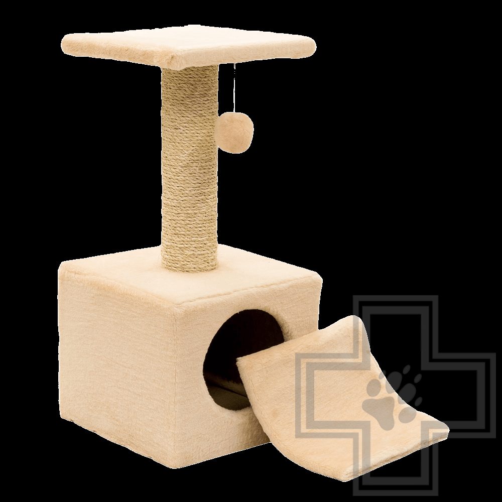 Q-zoo Когтеточка с домиком XS