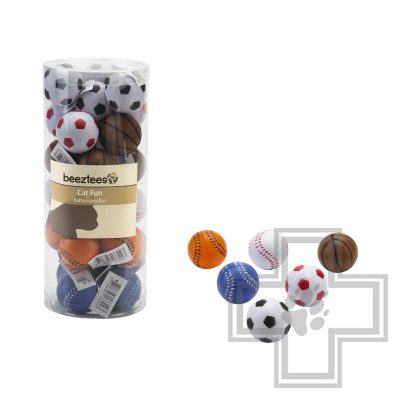 Beeztees Игрушка Мяч спортивный для кошек (цена за 1 мяч)