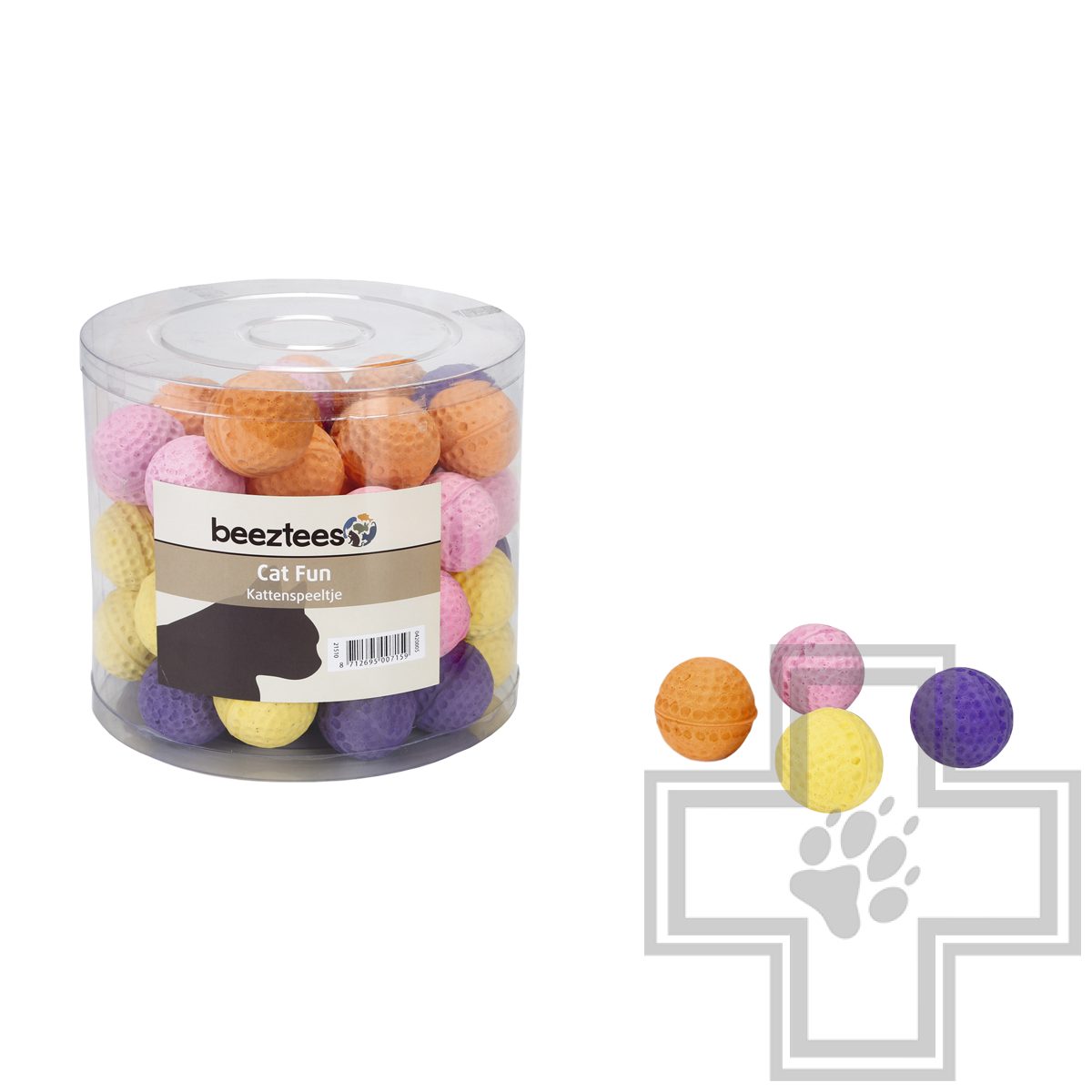 Beeztees Мяч мягкий для кошек (цена за 1 игрушку)
